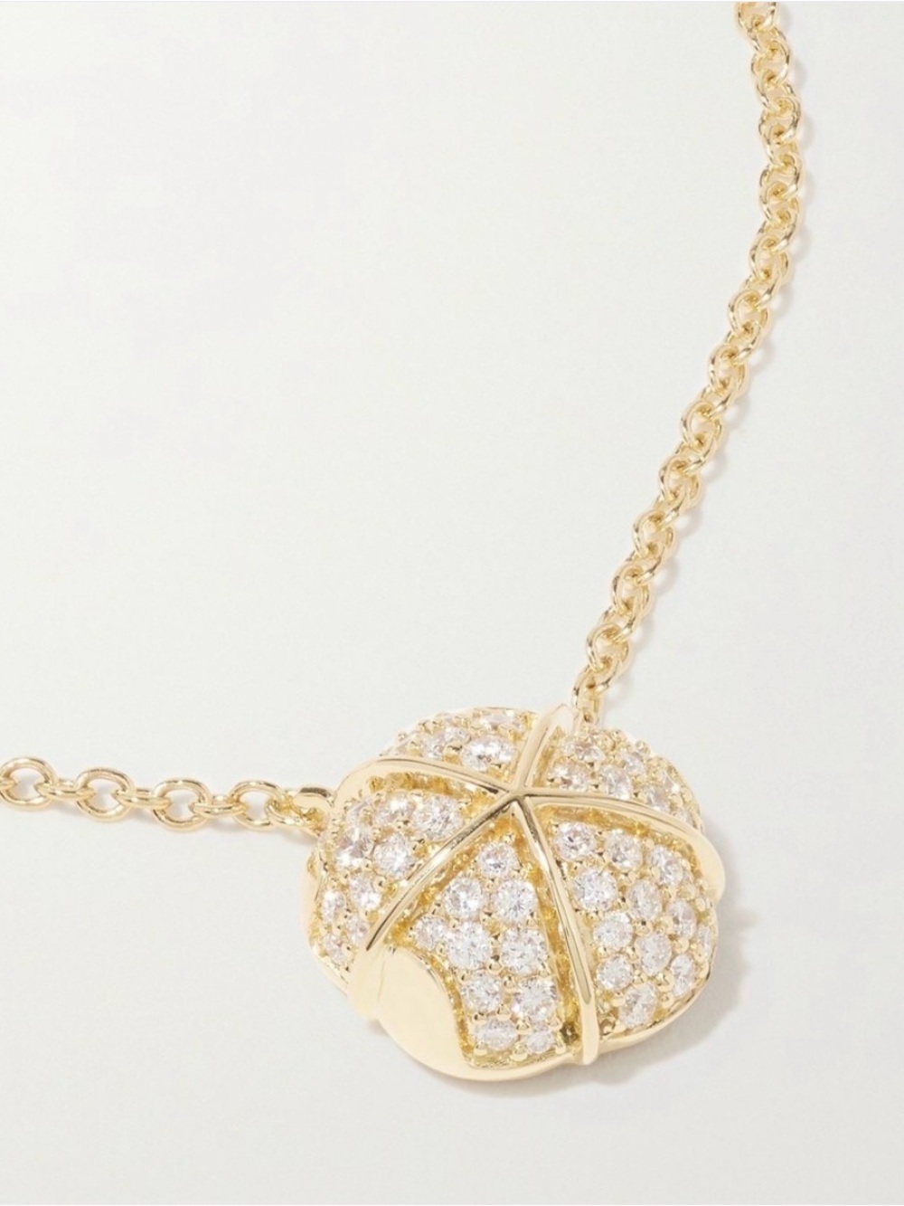 Almasika Terra Nova Pavé Diamond Necklace